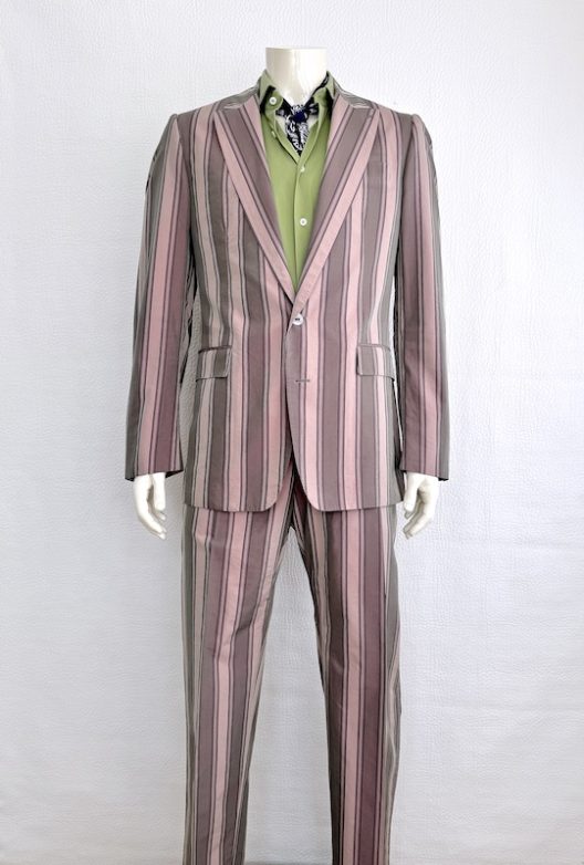 Burberry Prorsum Striped Silk Suit