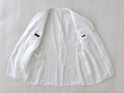 Jil Sander Unstructured Off-white Linen Jacket