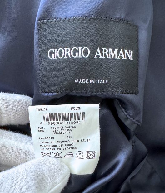 Giorgio Armani Destructured Quilted Jacket