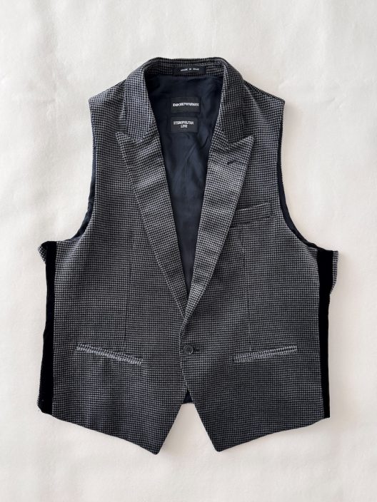 Emporio Armani Velvet Waistcoat