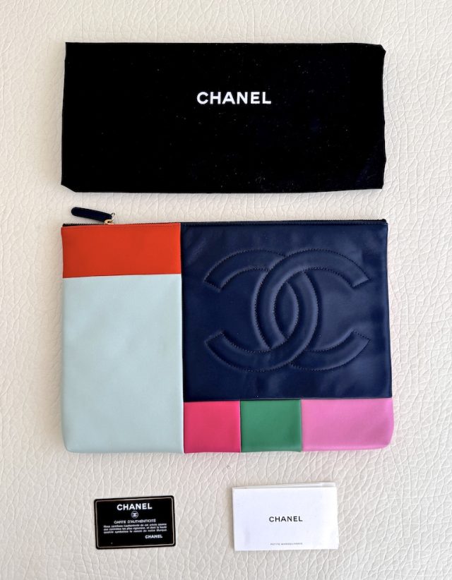 Chanel Leather Pochette 