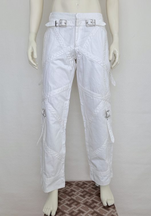 RARE Versace white jeans