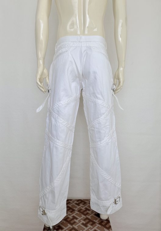 RARE Versace white jeans