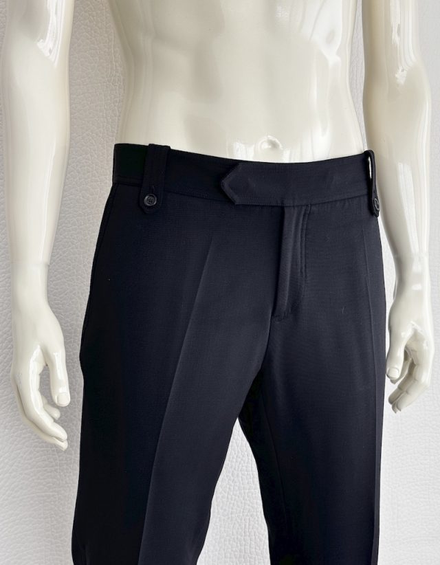 Dior by Hedi Slimane Black Wool Pants 06H