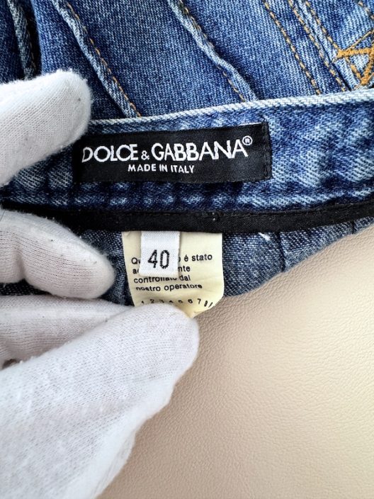 Dolce & Gabbana Denim Mini Skirt