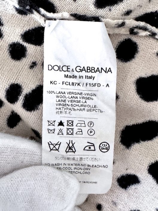 Dolce & Gabbana Virgin Wool Twin Set