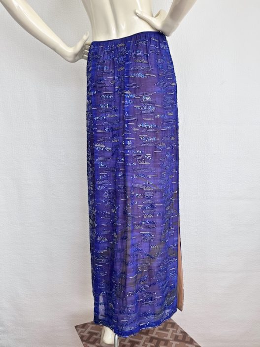 VTG Giorgio Armani Long Rhinestone Skirt