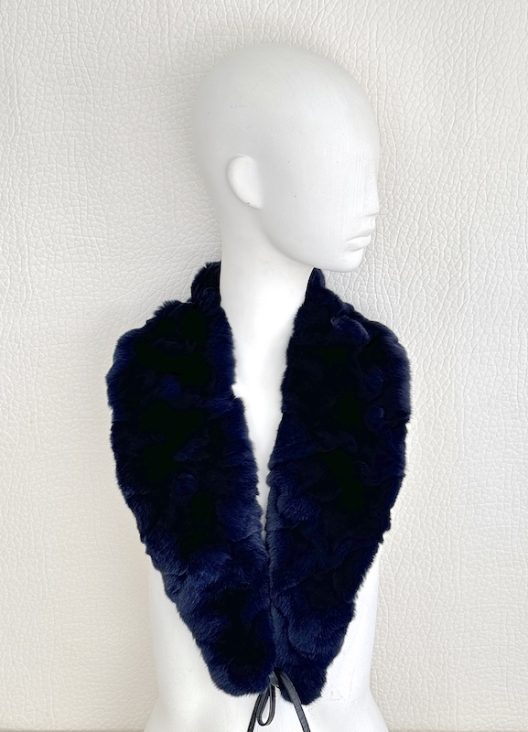 Armani Collezioni Fur Collar-Scarf