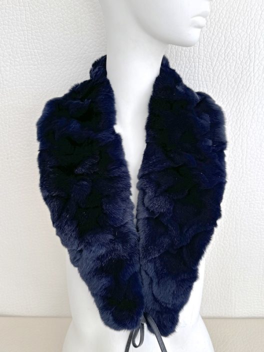 Armani Collezioni Fur Collar-Scarf