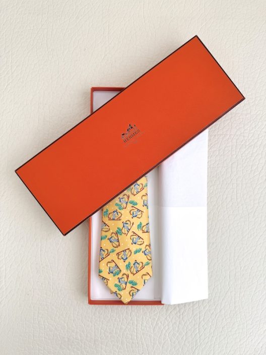 Hermès Silk Tie with box