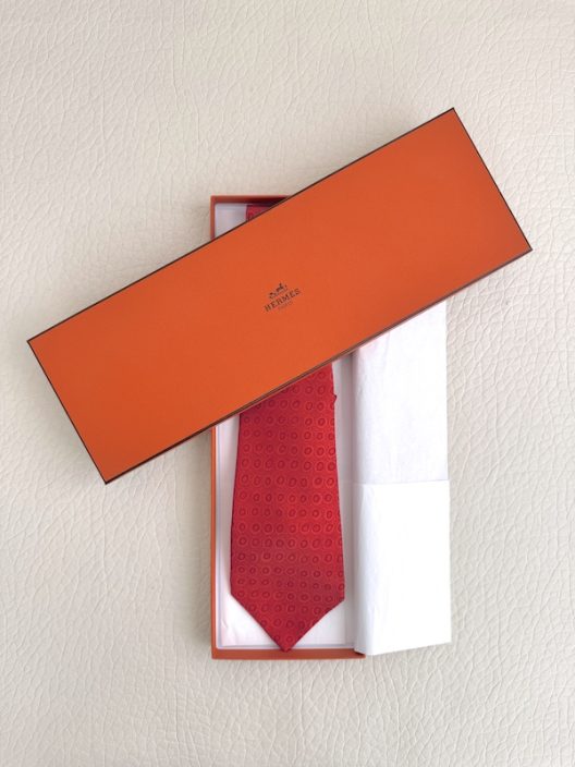 Hermès Silk Tie with box