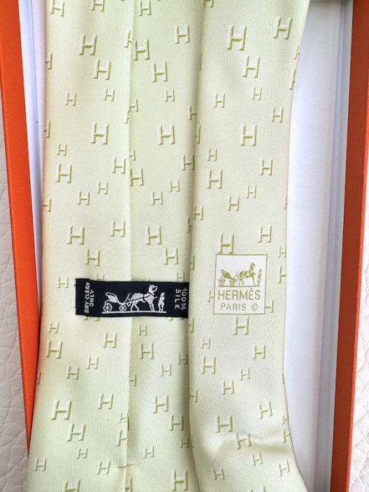 Hermès Silk Tie with box