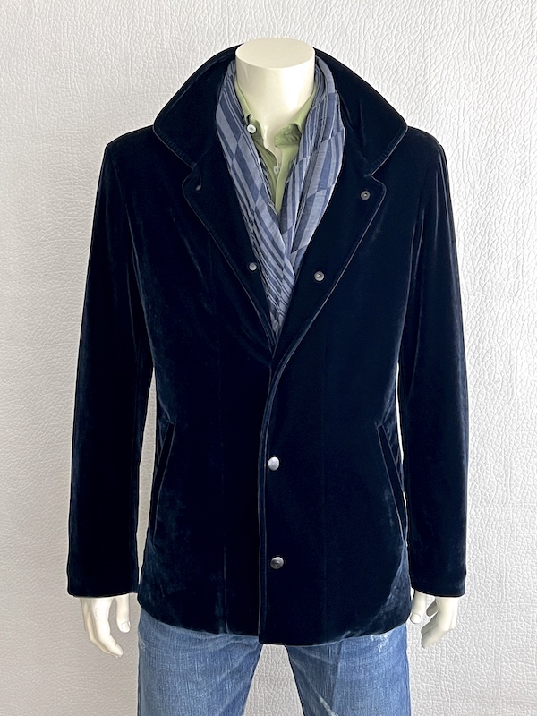 RARE Giorgio Armani Destructured Velvet Jacket