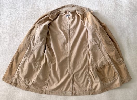 Armani Jeans Destructured Corduroy Jacket