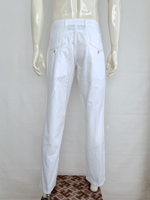 John Galliano White Jeans