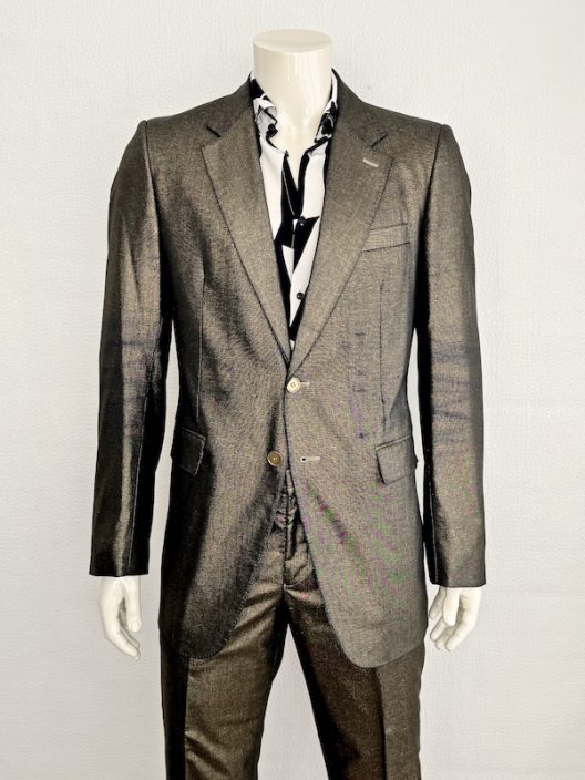 RARE Burberry Prorsum Metallic Suit