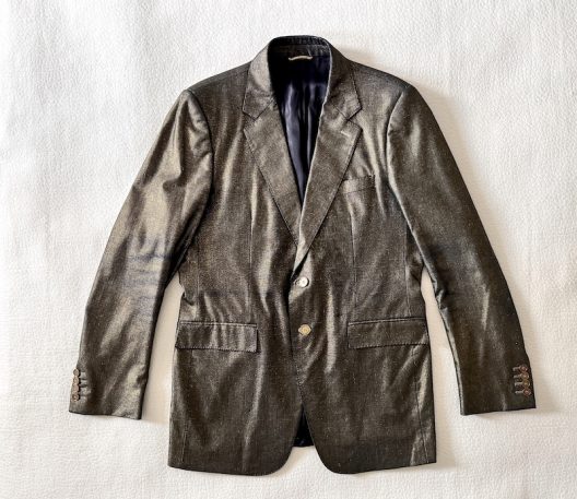 RARE Burberry Prorsum Metallic Suit