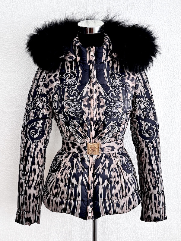 Roberto Cavalli Down Jacket With Hood