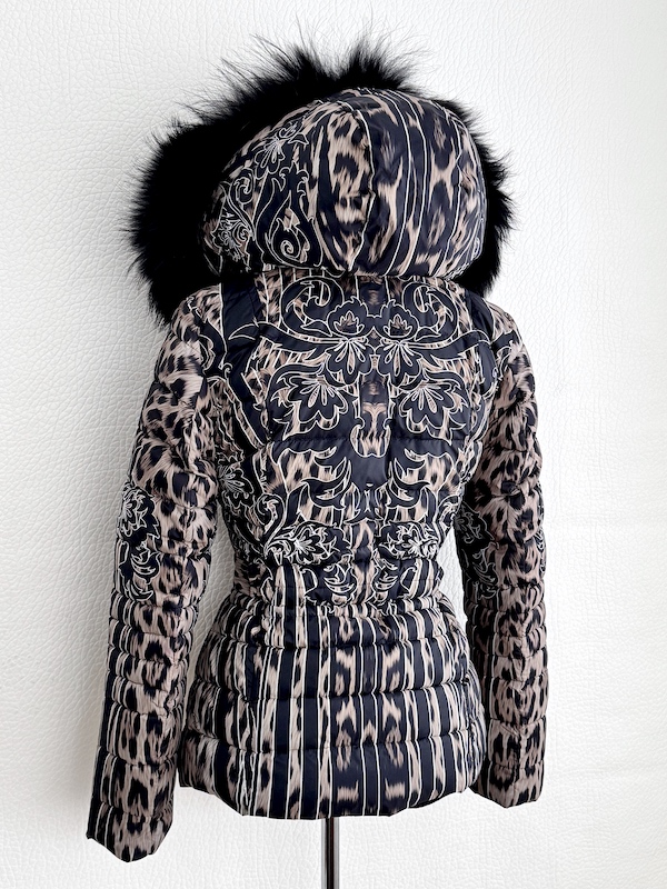 Roberto Cavalli Down Jacket With Hood