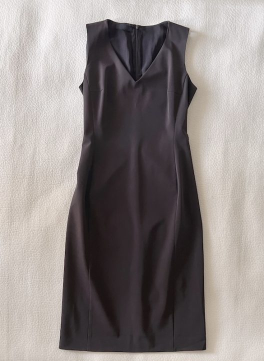 Prada Icon Brown Technical Fabric Dress