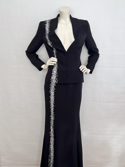 Escada Couture Silk Black Suit