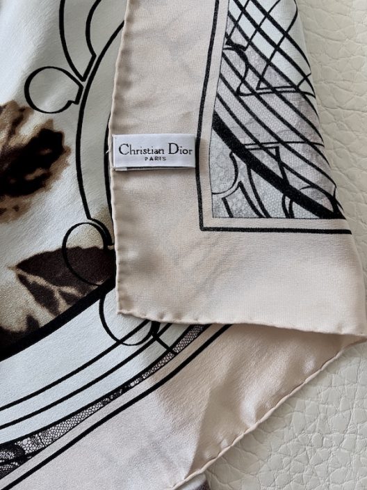 Dior Silk Square Scarf 85X85cm