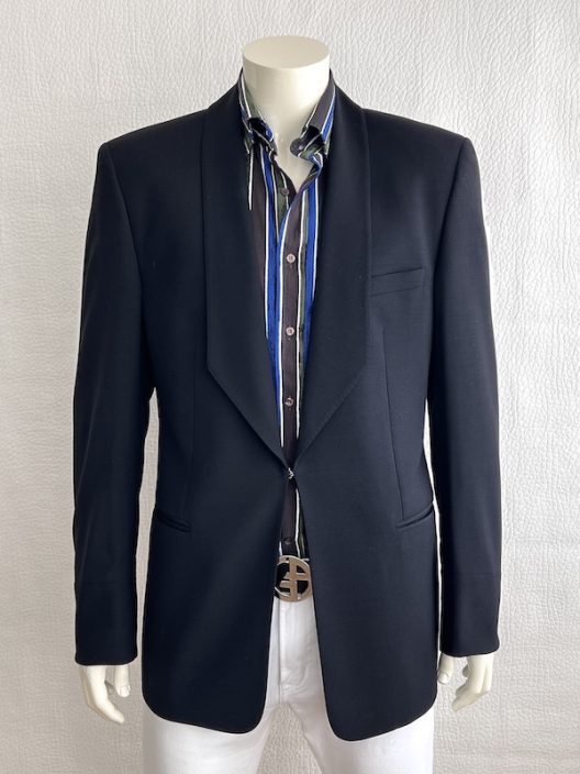 Gianni Versace Black Tuxedo Jacket