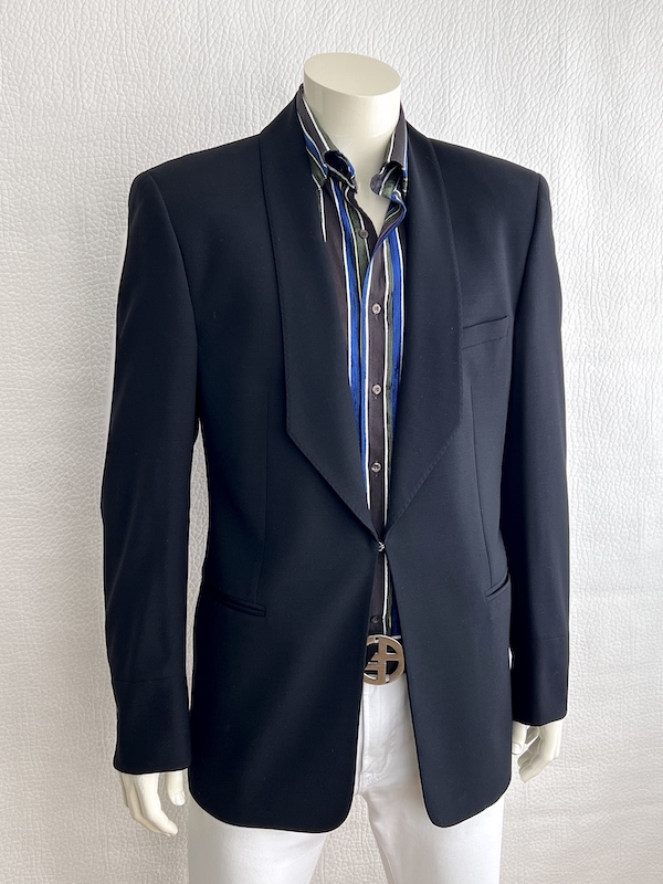 Gianni Versace Black Tuxedo Jacket