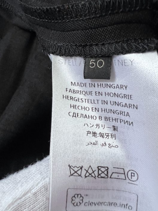 RARE Stella McCartney Black Wool Pants