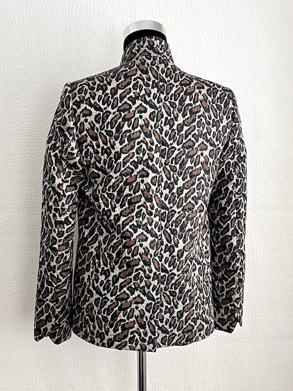 Zadig & Voltaire Animal Print Jacquard Deluxe Jacket