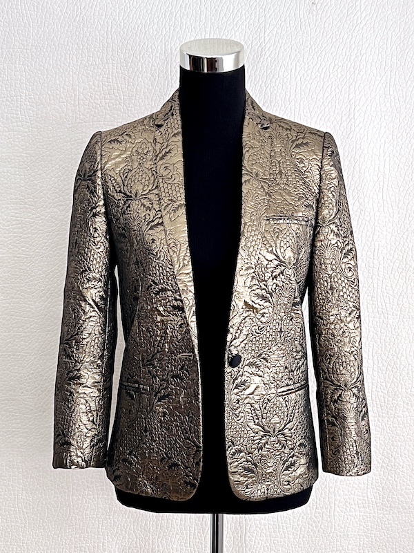 Zadig & Voltaire Gold Jacquard Deluxe Jacket