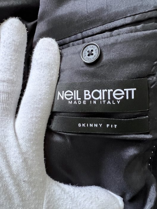 Neil Barrett Unstructured Knit Skinny Jacket