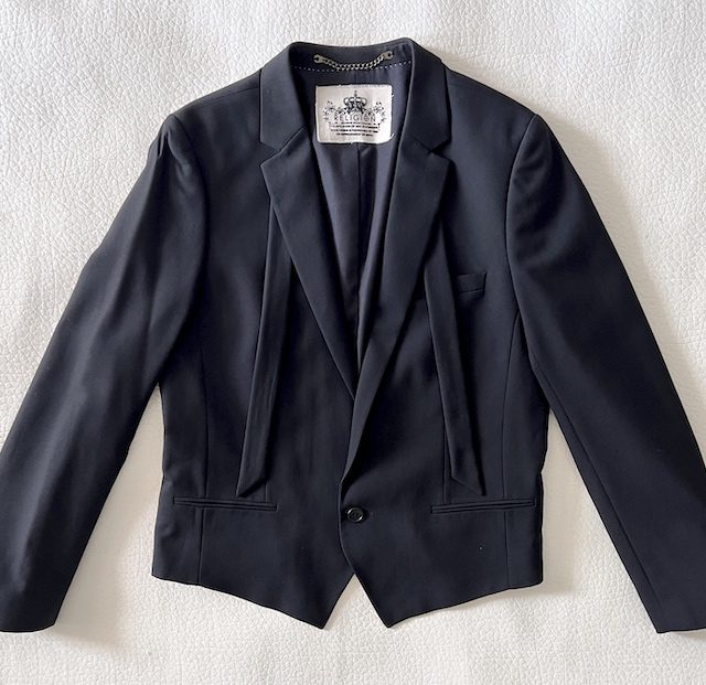 RARE Religion Black Wool Jacket