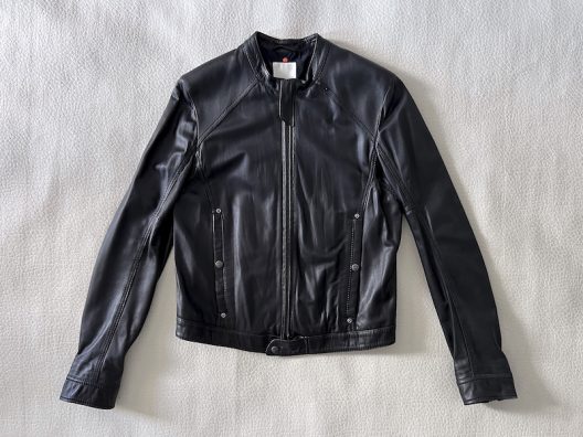 Diesel Black Gold Biker Lambskin Leather Jacket