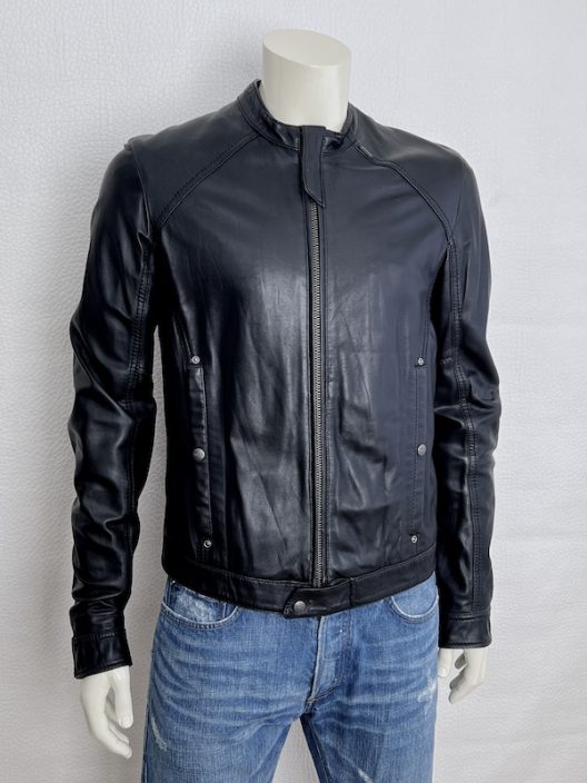 Diesel black label Biker Lambskin Leather Jacket