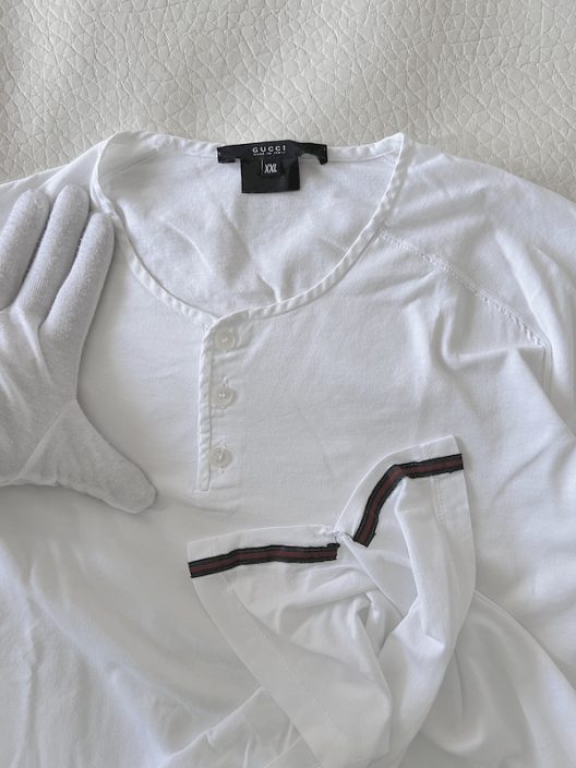 Gucci Long Sleeve Cotton T-Shirt