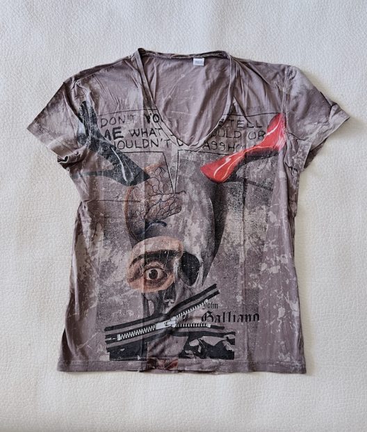 John Galliano Cotton T-Shirt