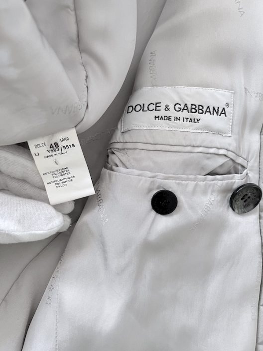 Dolce & Gabbana Double-Breasted Padded Coat