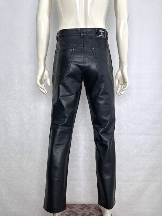 VTG Versace Jeans Couture Vegan leather jeans