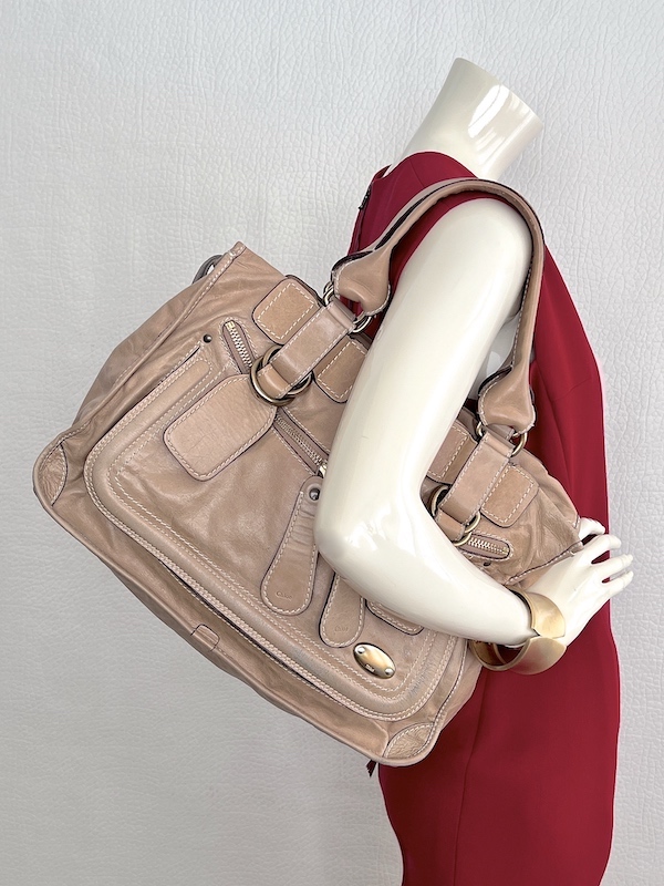 Chloe Bay Leather Cabas Bag