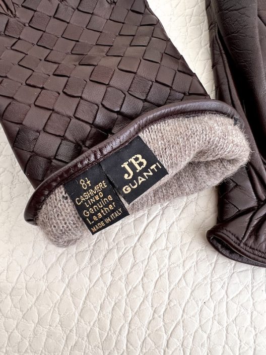 JB Gloves Braided Goatskin Gloves