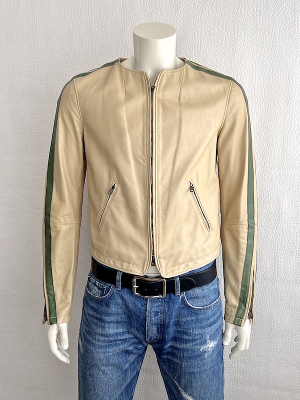 Emporio Armani Leather Biker Jacket