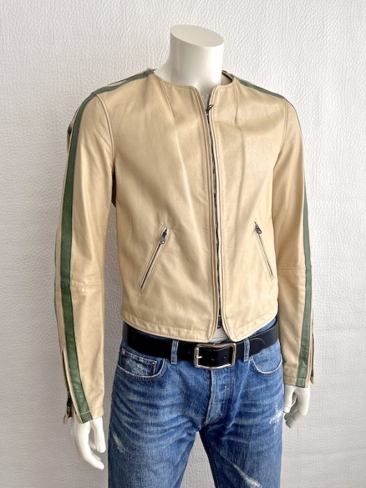 Emporio Armani Leather Biker Jacket