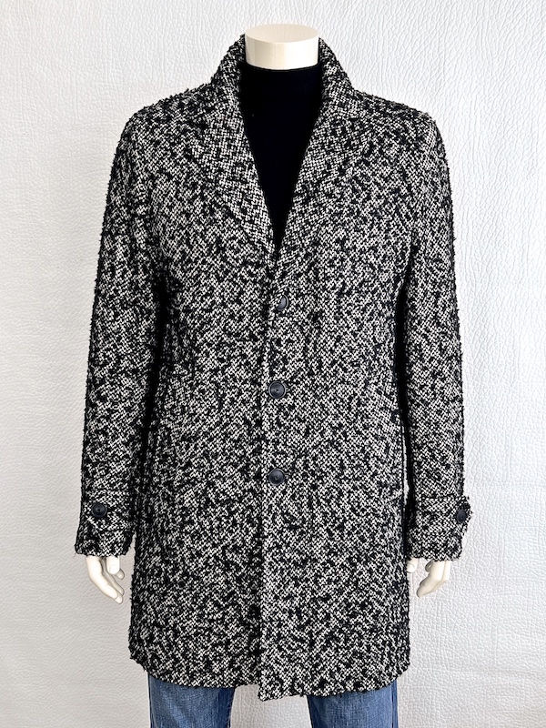 ZARA Padded Tweed Coat